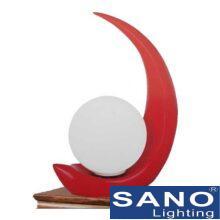 Đèn bàn Sano LED 5W Ø250*H340, vỏ đỏ