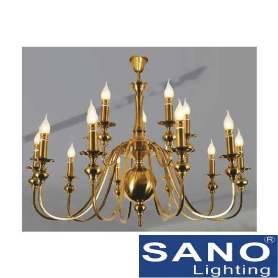 Đèn chùm nến Sano Ø900xH600mm E14xL15