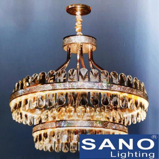 Đèn chùm Sano Ø800+550*H670mm - Led 285W