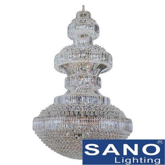 Đèn chùm pha lê Sano Ø1200xH1950mm E14x46