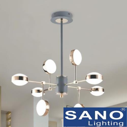 Đèn chùm Sano LED 160W - 3 màu ánh sáng Ø770*H600