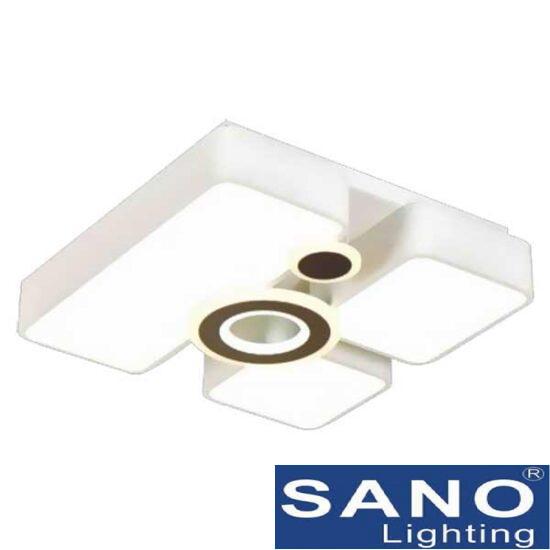 Đèn mâm ốp trần vuông Sano LED 105W Ø560*L560