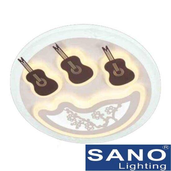 Đèn mâm ốp trần tròn Sano LED 105W Ø500