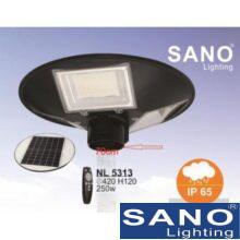Đèn trụ năng lượng Sano 250W - Ø420*H120, có remote
