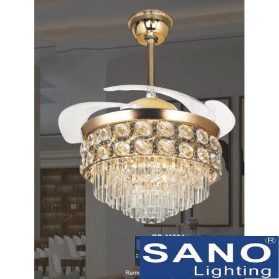 Quạt đèn Sano Led 90W Ø500*H550, cách quạt 1100