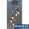 Đèn treo Sano led 9W+2W*7-4000K - Ø300*H1500mm
