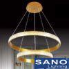 Đèn treo Sano led 98W*2 - Ø550-Ø420*H1000mm