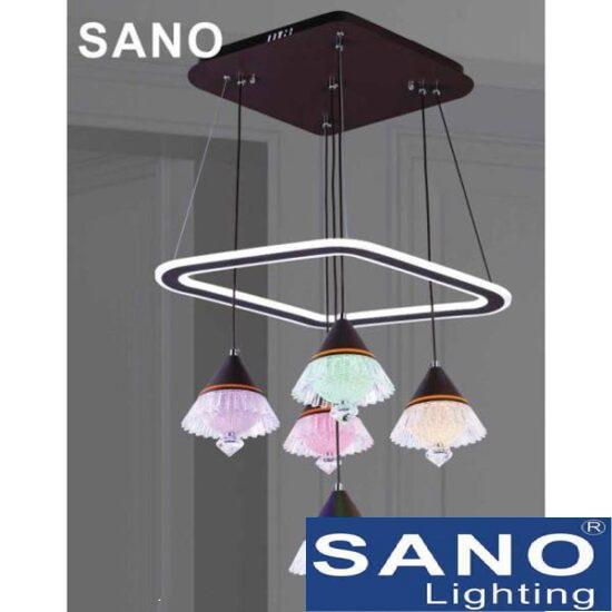 Đèn treo Sano led 125W - Ø400-L560*H1200mm + Led chuyển đổi màu