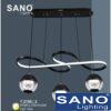 Đèn treo Sano led 125W - W300-L750*H1200mm