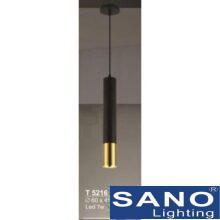 Đèn thả LED Sano 7W-Ø60*450+H1000, 3 màu ánh sáng