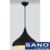 Đèn treo Sano E27*1, Ø320*H900, vỏ đen