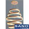 Đèn treo Sano Led 200W-3000K, Ø400-500-600-500-400*H1800