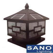 Đèn trụ cổng Sano led 4W - ánh sáng trắng, E27*1 - Ø300*L300*H350 mm