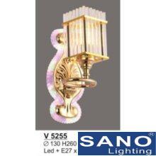 Đèn vách trang trí Sano LED +E27*1-Ø130*H260