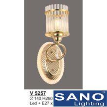 Đèn vách trang trí Sano LED +E27*1-Ø140*H260