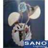Đèn vách Sano led 30W-3000K, Ø160*H280
